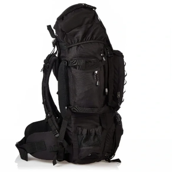 Internal Frame Hiking Backpack with Rainfly